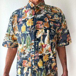 Fine Wine & Dine Aloha Shirt - Kahala